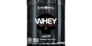 Black Skull Whey 100% Caveira Preta